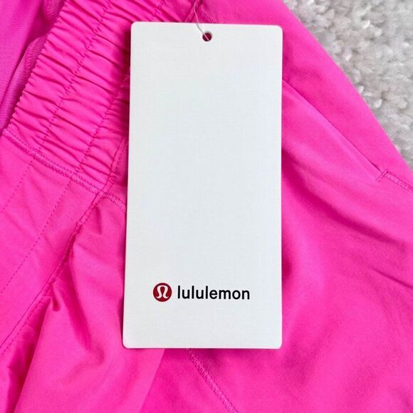 Lululemon Hotty Hot Low Rise Short Dark Prism Pink 10 Tall NEW - Picture 6 of 11